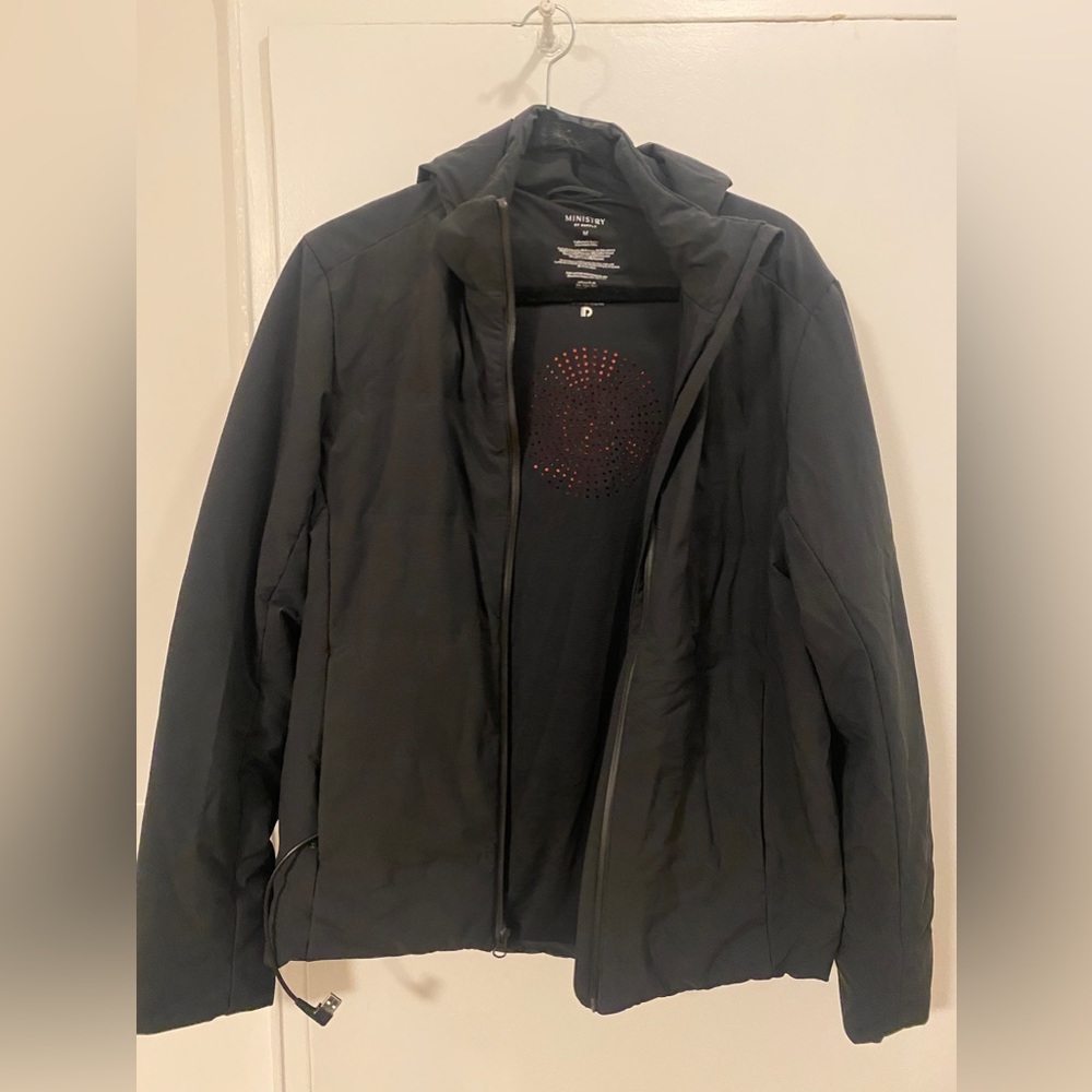 Ministry of Supply Mercury Intelligent Heated Jacket- size M, black